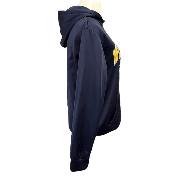 West Virginia Mountaineers Football Navy & Yellow Hoodie Size Small ?? - Picture 4 of 9